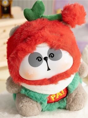 TOYCITY Mr.PA Candy Series Panda Plush Toys Pendant Charm: Sour Cherry Candy